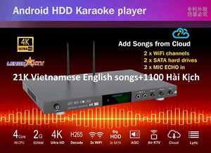 Vietnamese English  Android Karaoke Player 21k songs+1100 vở hài kịch