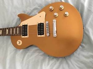 2011 Gibson Les Paul Studio 50s Tribute Humbucker-Gold Top Electric Guitar