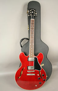 2003 Gibson ES-335 Dot Neck Reissue Semi-hollow Electric Guitar Cherry Red OHSC