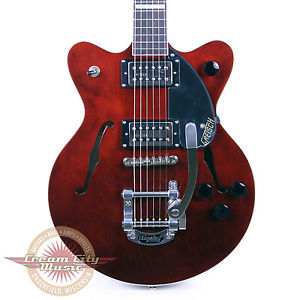 Brand New Gretsch G2655T Streamliner Center Block Jr. with Bigsby Walnut Stain