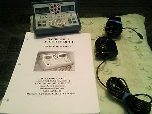 Sanderson Accu-Tuner III piano tuning device