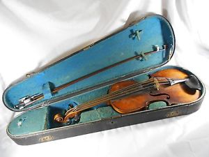 VIOLON 4/4 DOMINICUS MONTAGNANA AVEC MENTONNIÈRE DE PROSPER COLAS + 2 ARCHETS