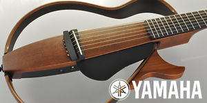 YAMAHA Silent Guitar 2016 Model for Steel Strings "SLG200S" with Soft -case.