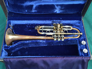 1970 BACH STRADIVARIUS MODEL 239 180CML TRUMPET IN CASE - SERVICED EARLY ELKHART