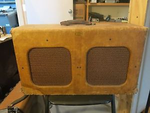Vintage 1956 Carvin 1212A Twin Twelve Electric Guitar Amplifier. Tweed. 2x12