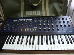 Korg MONO / POLY analogue synthesizer japan
