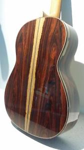 2015 Vicente Carrillo Concert Classical Guitar Gabriela II Double Top Cocobolo