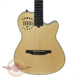 2015 Godin Multiac Nylon Duet Acoustic Electric Classical Guitar