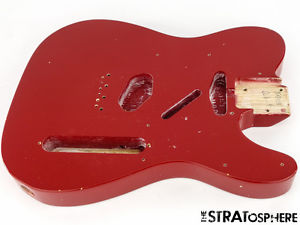 Fender USA Custom Shop Postmodern Relic Telecaster BODY Tele Nitro Dakota Red