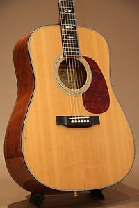 MARTIN D-40 FMG Quilted Mahogany 1995 Natural w/hard case Free shipping #R583
