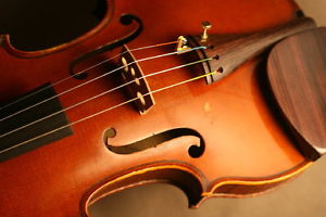 A NICE OLD ANTIQUE FRENCH BERTOLINI VIOLIN MADE BY JTL CIRCA 1900 - OIL VARNISH.