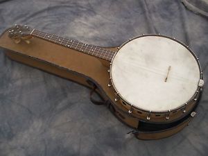 GRETSCH CLAROPHONE TENOR BANJO  CLEAN!  AMAZING!  RARE!   COLLECTOR MUSEUM GRADE