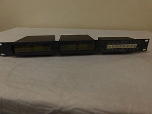(2)Dorrough 280-D Loudness Meter & Dourrough RW-100 Remote Control w/Rack Mount