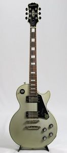 Epiphone Limited Edition Les Paul Custom Pro TV Silver Used Electric Guitar JP