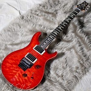 P.R.S. "Floyd" Custom24 10top Quilt BO w/hard case F/S Guiter From JAPAN #Z175