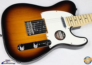 Fender American Standard Telecaster w/ HSC, 2-Color Sunburst, NEW! Tele #36587