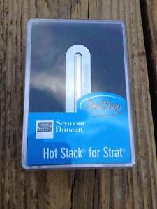 NEW Seymour Duncan STK-S2n Hot Stack Strat Pickup Fender Neck White 11203-04-Wc