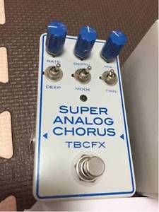TBCFX super analog chorus guitar effects pedal