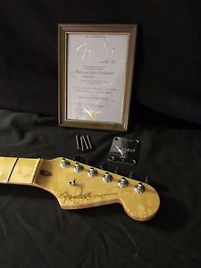 1995 Fender Custom Shop 1pcs Birdseye Maple 9.5" Radius Stratocaster Neck11-1995