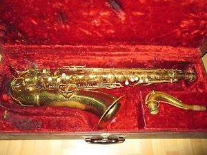 1927 CG CONN TENOR SAXOPHONE # M208xxx Elkhart IN