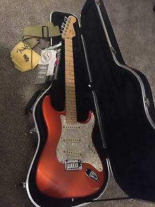 Fender American Deluxe Stratocaster MINT Rare Tangerine Finish