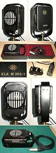 Ultra-rare Telefunken Ela M203/1 microphone / Pre-WW2  Berlin 1936