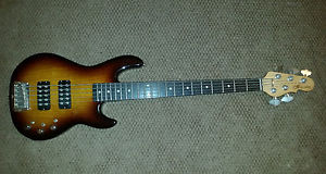 G&L L-2500 USA Electric Bass Guitar 5 String Sunburst