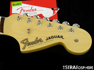 Fender Vintage 65 RI USA Jaguar NECK & TUNERS Rosewood Bound Nitro SALE!