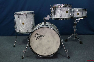 Gretsch USA 130th Anniversary Q2 Limited Edition Shellset "Silver Satin Flame"