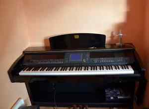 yamaha clavinova CVP403 PE  polished ebony (hochglanz schwarz)