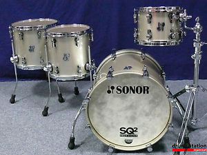 Sonor SQ2 Beech Shellset  -  "Champagne Sparkle"  - 18,10,12,14"