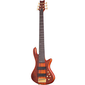 Schecter Stiletto Studio-6 Honey Satin HSN *B-Stock* 6-String Bass Guitar Studio