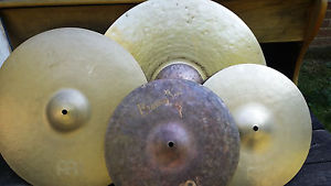 Meinl Benny Greb Vintage Sand 20" Ride, 14" Hats, 18" Medium Crash