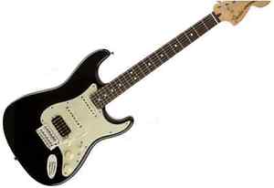 FENDER Deluxe Lone Star Stratocaster Black/R FREESHIPPING from JAPAN