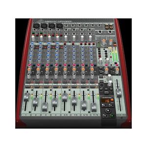 BEHRINGER UFX1204 MIXER ANALOGICO 12 CANALI EFFETTI E SCHEDA AUDIO USB FIREWIRE