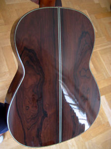 Vicente Carrillo, Gabriela classical guitar. Santos rosewood