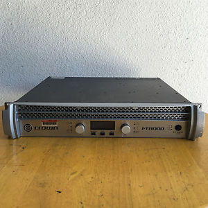 Crown Audio IT8000 Power Amplifier I-T8000 8000 Watt Touring Amp USED Good Cond