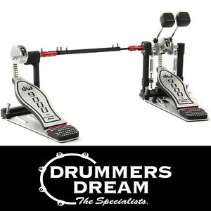 DW 9000 Series Double Bass Drum Kick Pedal + Case - DWCP9002PC RRP $1299 NEW