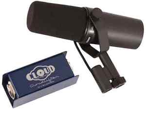 Shure SM7B Vocal Microphone + Cloud Cloudlifter CL-1