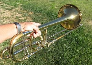 Vintage 1967 Conn 72H Bass Trigger Trombone