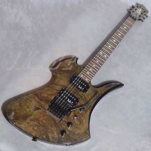 B.C.Rich Mockingbird Plus FR Black Vapor w/soft case F/S Guiter From JAPAN #Z975