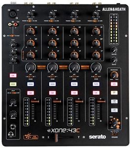 New Allen & Heath Xone 43C 4+1 Channel Dj Mixer Controller Built-In Sound Card