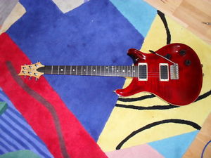 Paul Reed Smith CE 22 Electric Guitar Trans Red, Dimarzios