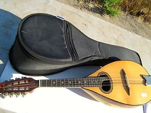MANDOLINO TRADIZIONALE HANDMADE SICILIAN RARE EXCLUSIVE MANDOLIN