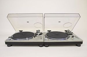 TECHNICS SL-1200 MK2 (120v) PAIR Turntables
