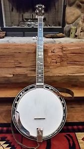 Bishline Cimarron 5-String Walnut Banjo! Great Condition! (Built: Apr. 2012)