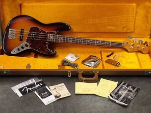 Fender American Vintage '62 Jazz Bass 3CS FREESHIPPING