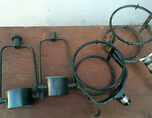 AKG VINTAGE H4 MICROPHONE HOLDERS and 2 Holders