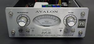 Avalon M5 Pure Class A High Voltage Microphone Mic Preamplifier Preamp
