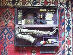 York Curved Soprano Saxophone (1920's Low Tone)